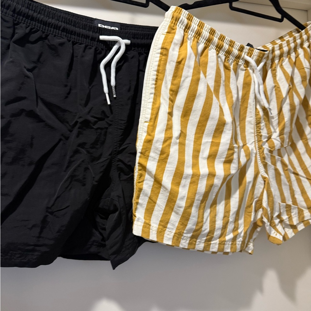(2) shorts. Men’s swim/nylon shorts.